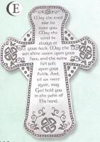 5" MESSAGE CROSS W/ EASEL
